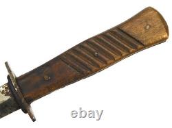Couteau de combat allemand de la Première et de la Seconde Guerre mondiale, dague de combat avec fourreau