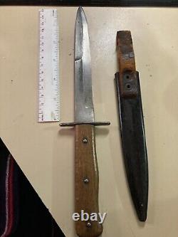 Couteau de combat allemand de la Seconde Guerre mondiale, couteau de bottes de la Luftwaffe / dague