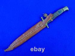 Couteau de combat américain de la Seconde Guerre mondiale pour le Moyen-Orient avec fourreau