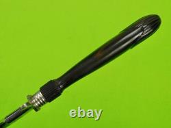 Couteau de combat antique vintage allemand Henckels Solingen avec fourreau