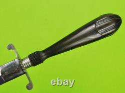 Couteau de combat antique vintage allemand Henckels Solingen avec fourreau