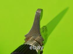 Couteau de combat antique vintage allemand Henckels Solingen avec fourreau