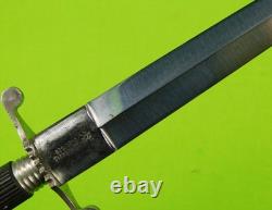 Couteau de combat antique vintage allemand Henckels Solingen avec fourreau