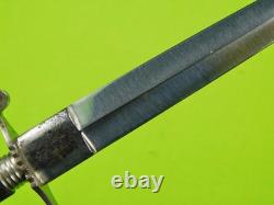 Couteau de combat antique vintage allemand Henckels Solingen avec fourreau