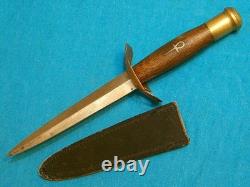 Couteau de combat art de tranchée vintage Allemagne Dague Stiletto Bowie Ec