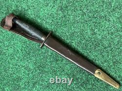 Couteau de combat authentique Fairbairn Sykes WILKINSON SWORD FS de la Seconde Guerre mondiale