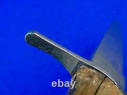 Couteau de combat avec poignée gravée RARE Italien Italie WW2 WWII et son fourreau