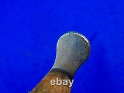 Couteau de combat avec poignée gravée RARE Italien Italie WW2 WWII et son fourreau