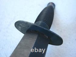 Couteau de combat britannique Fairbairn Sykes de la Seconde Guerre mondiale Sheffield Angleterre avec étui