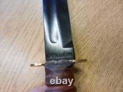 Couteau de combat commémoratif Camillus U.S.N. 1941-1991, dague légèrement corrodée