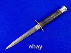 Couteau de combat commercial Fairbairn Sykes de la Seconde Guerre mondiale en anglais britannique, poignard stiletto