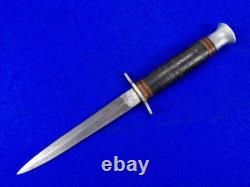 Couteau de combat commercial Fairbairn Sykes de la Seconde Guerre mondiale en anglais britannique, poignard stiletto