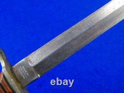 Couteau de combat commercial Fairbairn Sykes de la Seconde Guerre mondiale en anglais britannique, poignard stiletto