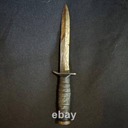 Couteau de combat/dague M3 impérial américain 1943 Seconde Guerre mondiale original militaria marqué