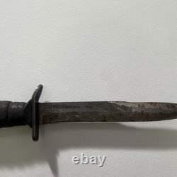 Couteau de combat/dague M3 impérial américain 1943 Seconde Guerre mondiale original militaria marqué