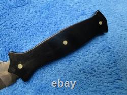 Couteau de combat dague Micarta Amigo rigide original vintage rare avec fourreau