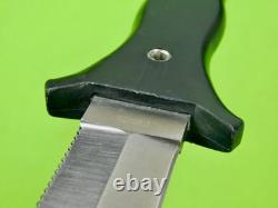 Couteau de combat dague Moray vintage US BenchMark avec fourreau et boîte