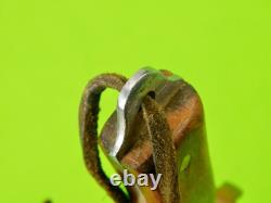 Couteau de combat dagues fait sur mesure vintage US de la Seconde Guerre mondiale avec étui