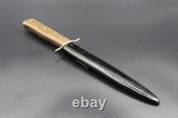 Couteau de combat de la Luftwaffe allemande de la Seconde Guerre mondiale avec fourreau