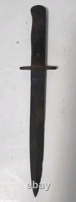 Couteau de combat de la Luftwaffe allemande de la Seconde Guerre mondiale, poignard de botte nécessitant une restauration