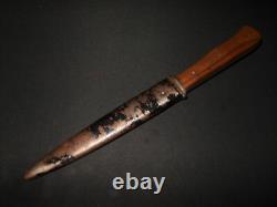 Couteau de combat de tranchée / Dague Nahkampfmesser de la Wehrmacht allemande de la Seconde Guerre mondiale NICE