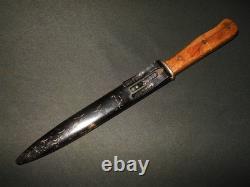 Couteau de combat de tranchée / dagger Nahkampfmesser de la Luftwaffe allemande de la Seconde Guerre mondiale NICE