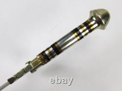 Couteau de combat en dagger vintage américain sur mesure, grand et lourd, avec fourreau