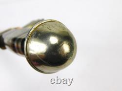 Couteau de combat en dagger vintage américain sur mesure, grand et lourd, avec fourreau