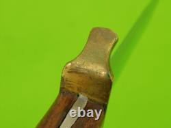 Couteau de combat en dagues fait main sur mesure vintage US de la Seconde Guerre mondiale avec étui