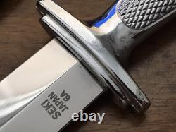 Couteau de combat fixe vintage F/S Commando Dagger Seki Japon
