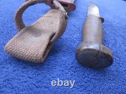 Couteau de combat original Ww2 Usn Mk1 Rh35 Dagger et étui Usn Nord fabriqué par Pal