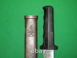 Couteau de combat poignard de la Marine italienne