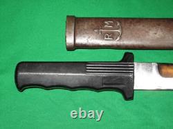 Couteau de combat poignard de la marine italienne