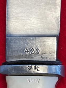 Couteau de combat/poignard original d'Allemagne Solingen GCCo 420 sans étui