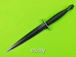 Couteau de combat poignard stiletto Fairbairn Sykes de Sheffield en anglais britannique vintage