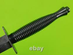 Couteau de combat poignard stiletto Fairbairn Sykes de Sheffield en anglais britannique vintage