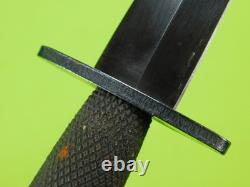Couteau de combat stiletto Fairbairn Sykes OSS américain de la Seconde Guerre mondiale avec fourreau