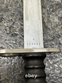 Couteau de combat suisse M1957 avec fourreau et grenouille Suisse Victorinox