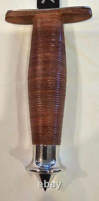 Couteau de combat vintage CASE V-42 Dagger des forces spéciales canadiennes, numéroté