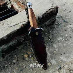 Couteau de survie, couteau de chasse et couteau de camping à lame en acier au carbone fabriqué à la main sur mesure