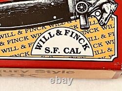 Couteau dirk de style du 18e siècle Will & Fink, pommeau de cheval, San Francisco, Californie