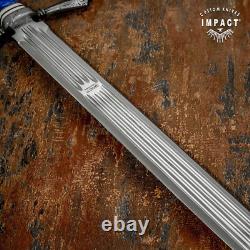 Couteau épée poignard Art Fuller D2 27,25 sur mesure de coutellerie à impact unique