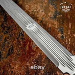 Couteau épée poignard Art Fuller D2 27,25 sur mesure de coutellerie à impact unique