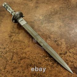 Couteau épée poignard en damas personnalisé rare, pièce unique Impact Cutlery