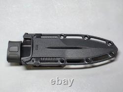 Couteau fixe SOG Professional Pentagon FX Blackout 4.77 S35VN à double tranchant