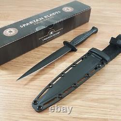 Couteau fixe Spartan Blades George Raider 7 en acier SK5, lame pleine, manche en nylon