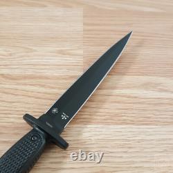 Couteau fixe Spartan Blades George Raider 7 en acier SK5, lame pleine, manche en nylon