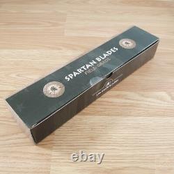 Couteau fixe Spartan Blades George Raider 7 en acier SK5, lame pleine, manche en nylon