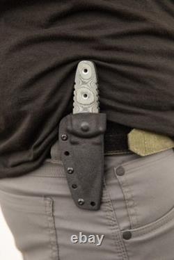 Couteau fixe TOPS Ranger Short-Stop Dagger lame noire Micarta (RSS01)