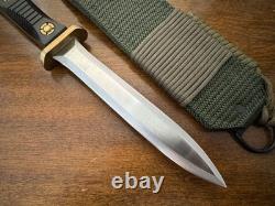 Couteau fixe Vintage EK Commando Dague de combat Fabriqué à Richmond VA USA